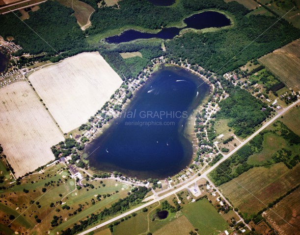 Lyon Lake in Calhoun County, Michigan